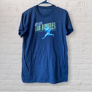 Hylete Los Angeles Medium Tri-Blend Athletic Cut T-Shirt